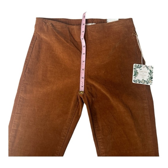 Chelsea & Violet Carmel Big Girls Flared Leg Pull On Corduroy Pants Size Large - Picture 7 of 12